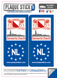 107 -Holland "Utrecht" PlaqueStick