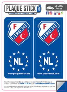 107 -Holland "Utrecht" FC PlaqueStick