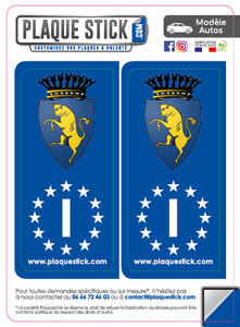 117 -Italie "Italia" -Torino PlaqueStick