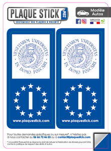 117 -Italie "Italia" -Venezia, Universitas PlaqueStick