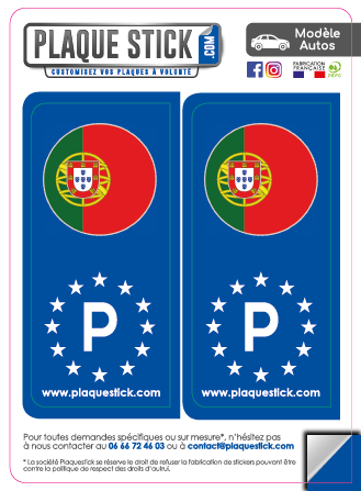 119 -Portugal PlaqueStick