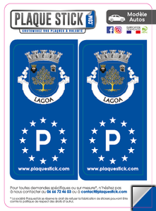 119 -Portugal "Lagoa" PlaqueStick