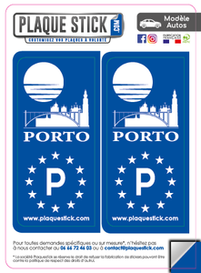 119 -Portugal "Porto" PlaqueStick