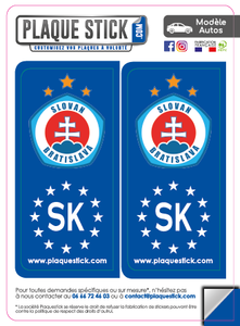 121 -Slovaquie "Slovensko" -Brastislava Slovan PlaqueStick