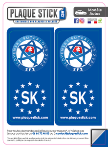 121 -Slovaquie "Slovensko" -SFZ PlaqueStick