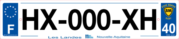 Copie de 40 -Plaque immatriculation 