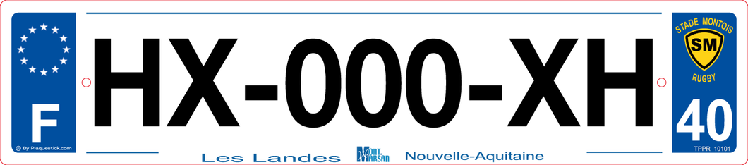 Copie de 40 -Plaque immatriculation 