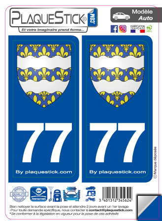 77 -Département de la Seine-&-Marne 