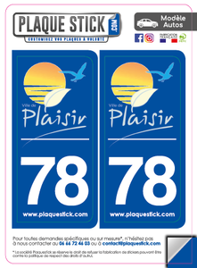 78 -Plaisir PlaqueStick
