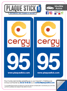 95 -Cergy PlaqueStick
