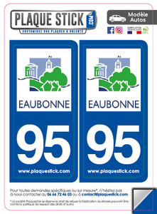 95 -Eaubonne PlaqueStick