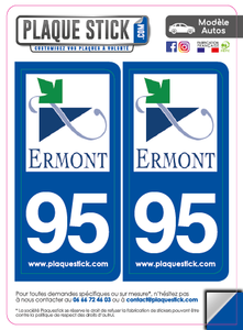 95 -Ermont PlaqueStick