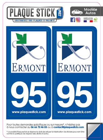 95 -Ermont PlaqueStick