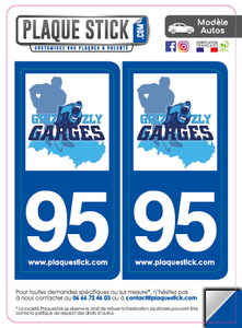 95 -Garges "Grizzly" PlaqueStick