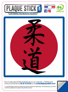 Japon-Japan "Judo" Décor PlaqueStick
