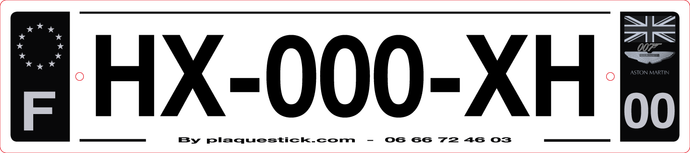 00 -Plaque immatriculation 