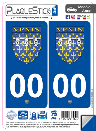 Décalcomanies Blasons De Provinces - Format 170x90 Mm, Couleurs Variées, Marque INTERDECAL
